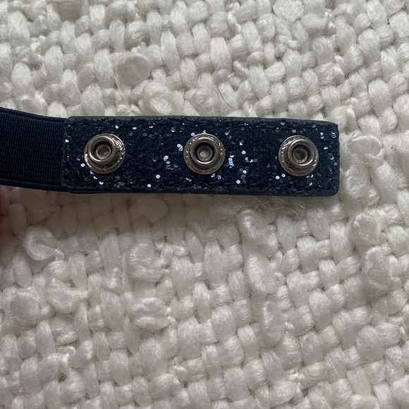 WHBM Blue Embellished Belt Size Large - Picture 7 of 7